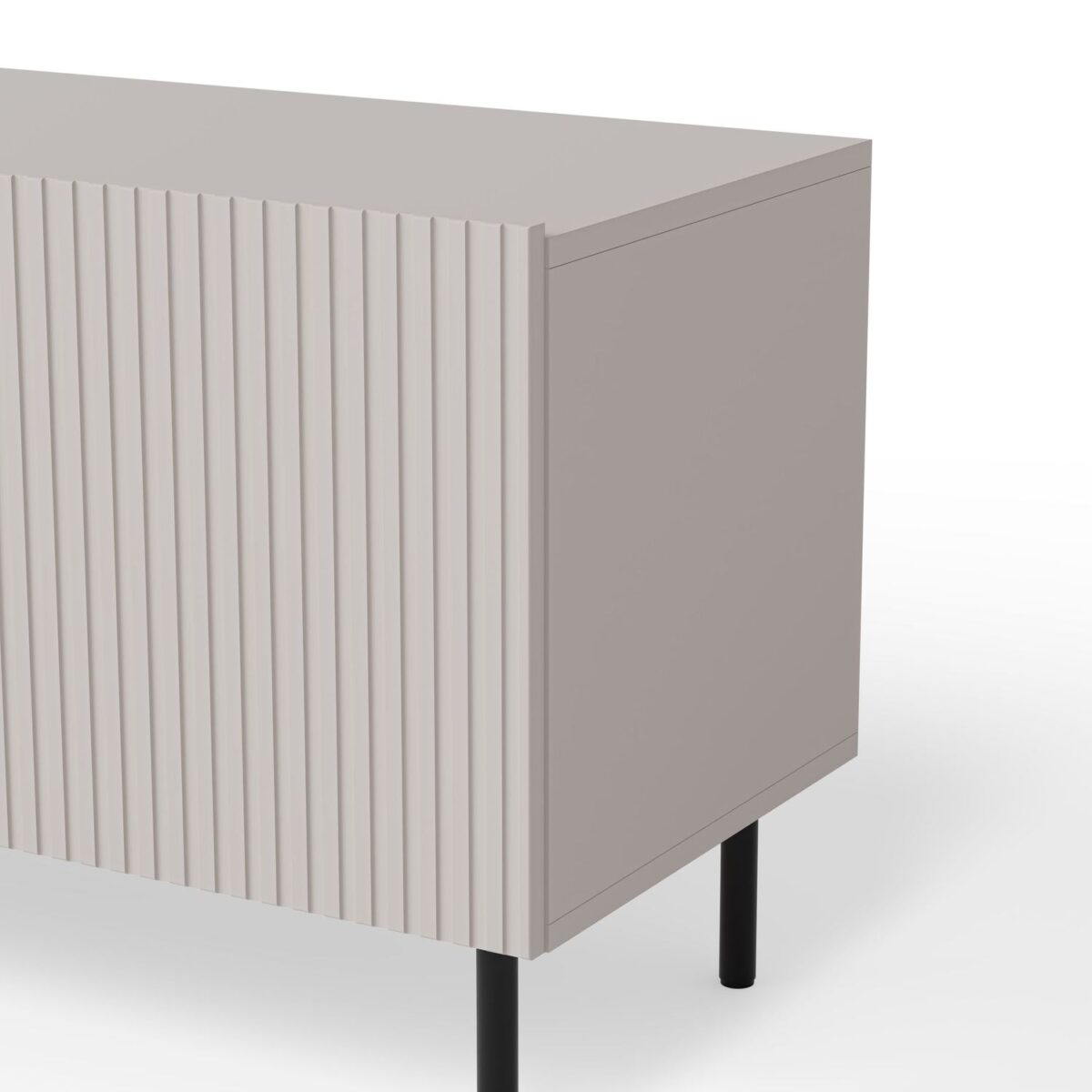 Mobile TV Paxos 200 cm in cashmere e nero - immagine 4