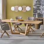Tavolo Fiesta allungabile in rovere naturale – 200-280x100x77 cm