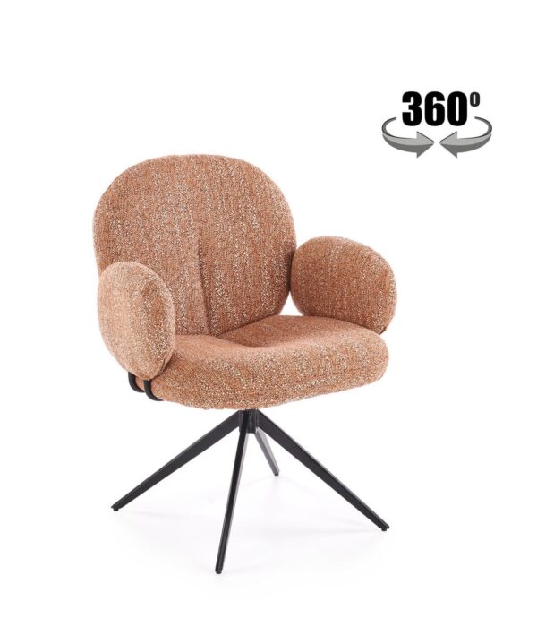 Sedia K568 – Cammello/Cannella – 65x64x82 cm