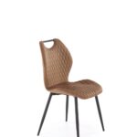 Sedia K569 in velluto beige – 47x54x84 cm