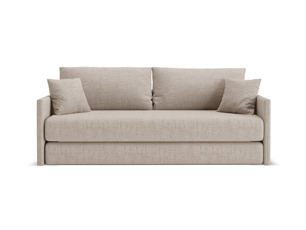 COS_3SF_138_F1_SHANNON2-1 Divano letto Shannon 3 posti in tessuto strutturato - 94x87x225 - immagine 1