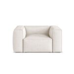 Poltrona Aveiro in chenille Eden – 114x90x71 cm