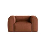 Poltrona Aveiro in tessuto strutturato Liberty – 114x90x71 cm