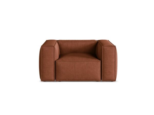 Poltrona Aveiro in tessuto strutturato Liberty – 114x90x71 cm