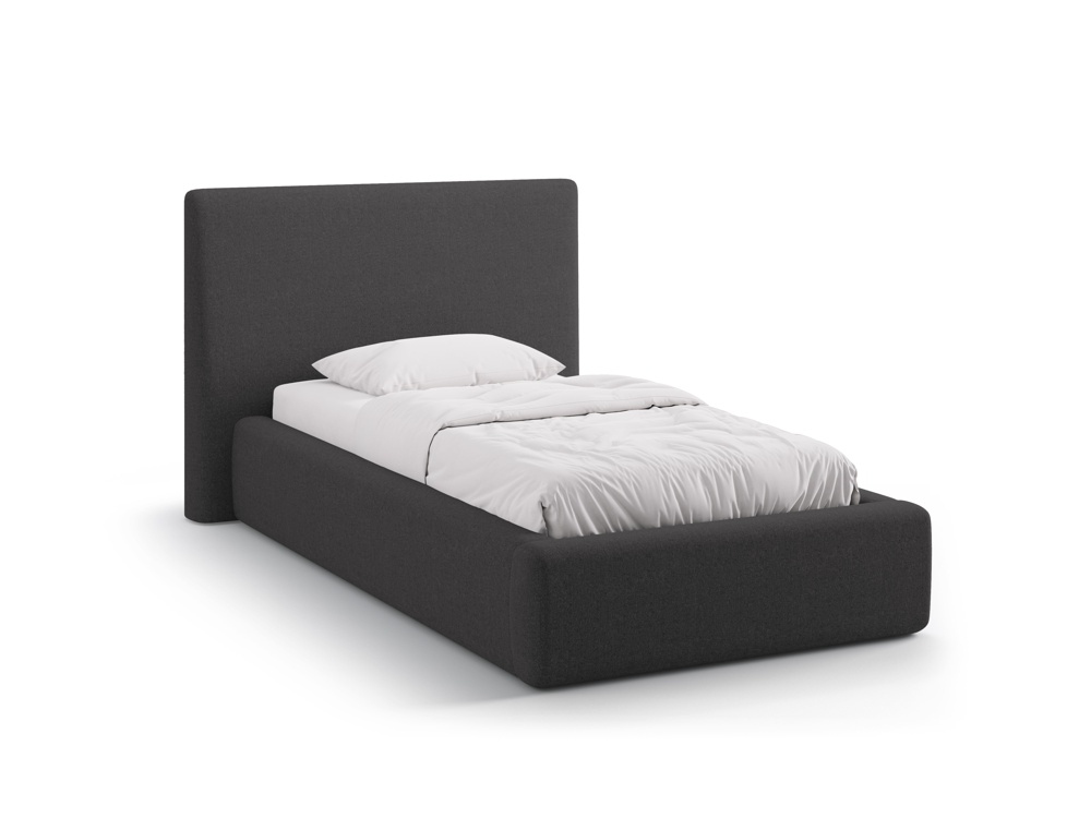 COS_BF90_138_F1_ASTI7-1 Letto Asti in tessuto strutturato con contenitore e testiera imbottita - 90×200 cm - immagine 1