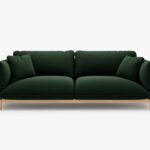 Divano Ada 3 posti in velluto – 208x101x78 cm