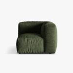 Modulo angolare Martina in velluto – L106cm