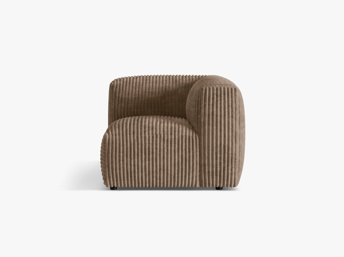 Modulo angolare Martina in velluto a coste – L106cm - immagine 4