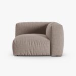 Modulo angolare Martina in tessuto strutturato – L120cm