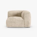 Modulo angolare Martina in velluto a coste – L120cm