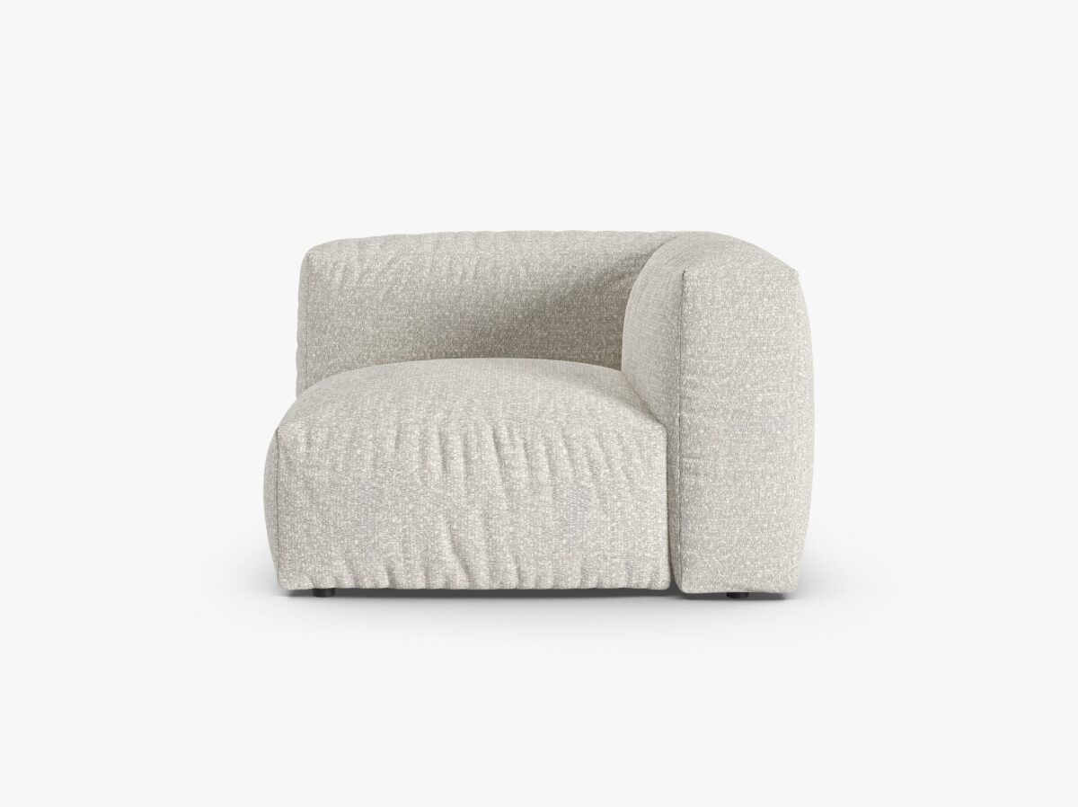 Modulo angolare Martina in Bouclé Baloo – L120cm - immagine 5