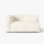 Modulo con bracciolo Martina in Bouclé Baloo – 160x106 cm