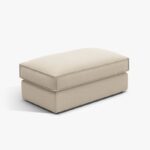 Pouf modulare Pola in tessuto strutturato – 103x54x44 cm