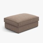 Pouf modulare Pola grande in tessuto strutturato – 103x78x44 cm