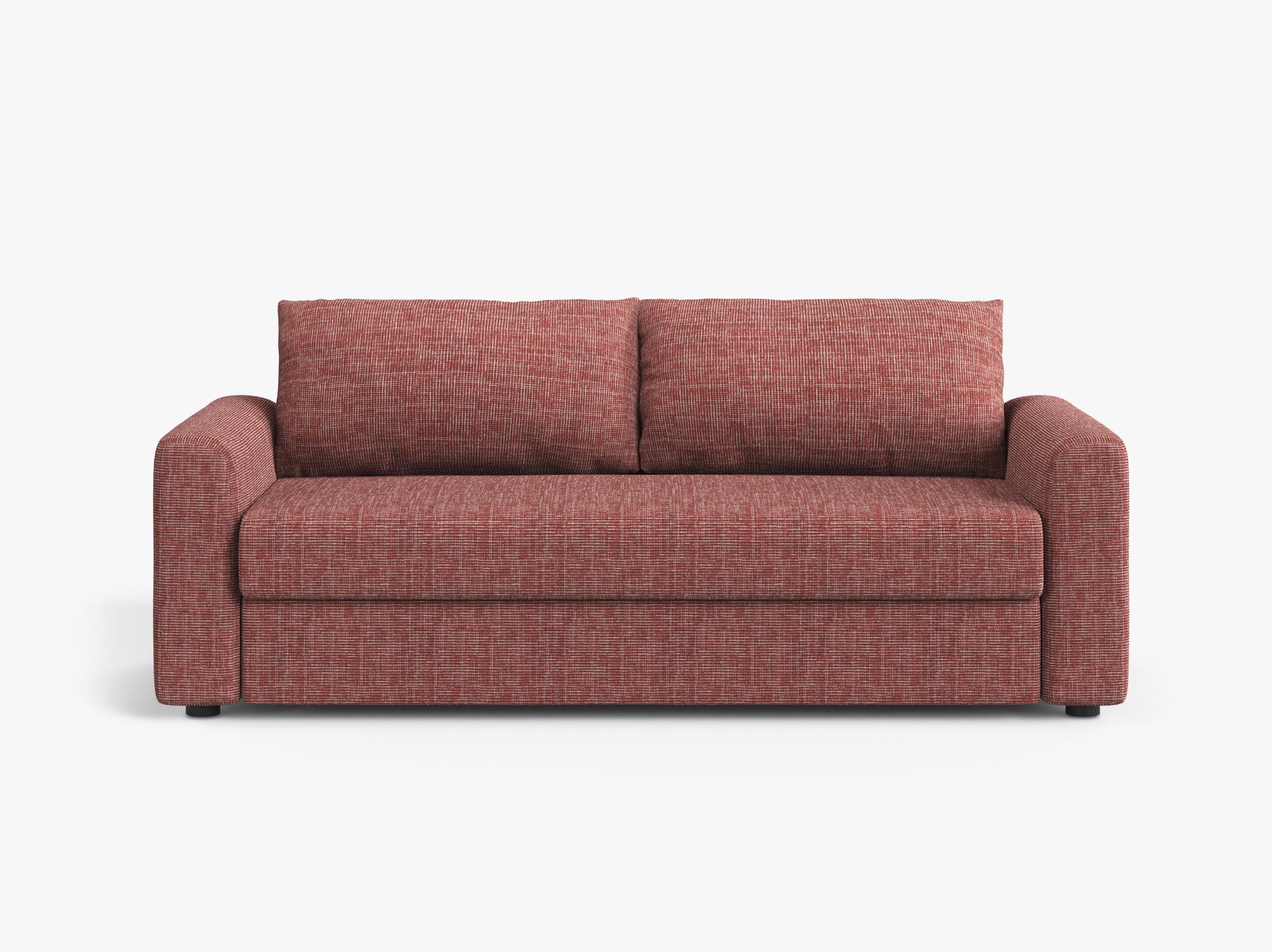 Micadoni-MIC_03SF_263_F1_DAVID2 Divano letto David 3 posti con materasso in tessuto Baltimore – L194 cm - immagine 1