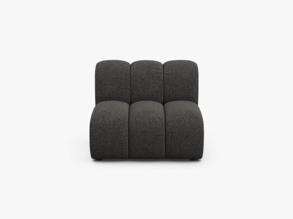 Modulo Lupine 1 posto in tessuto chenille – L92 cm
