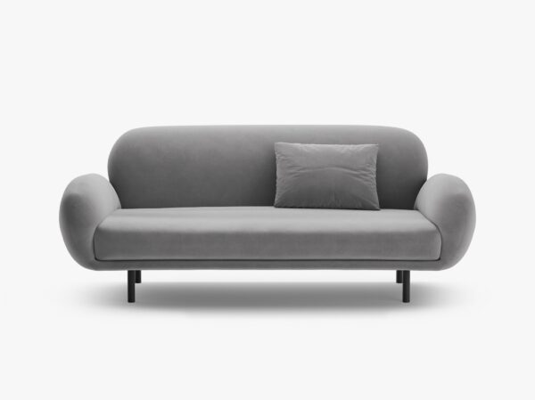 Divano Poppy 2 posti in velluto – 178x72x82 cm