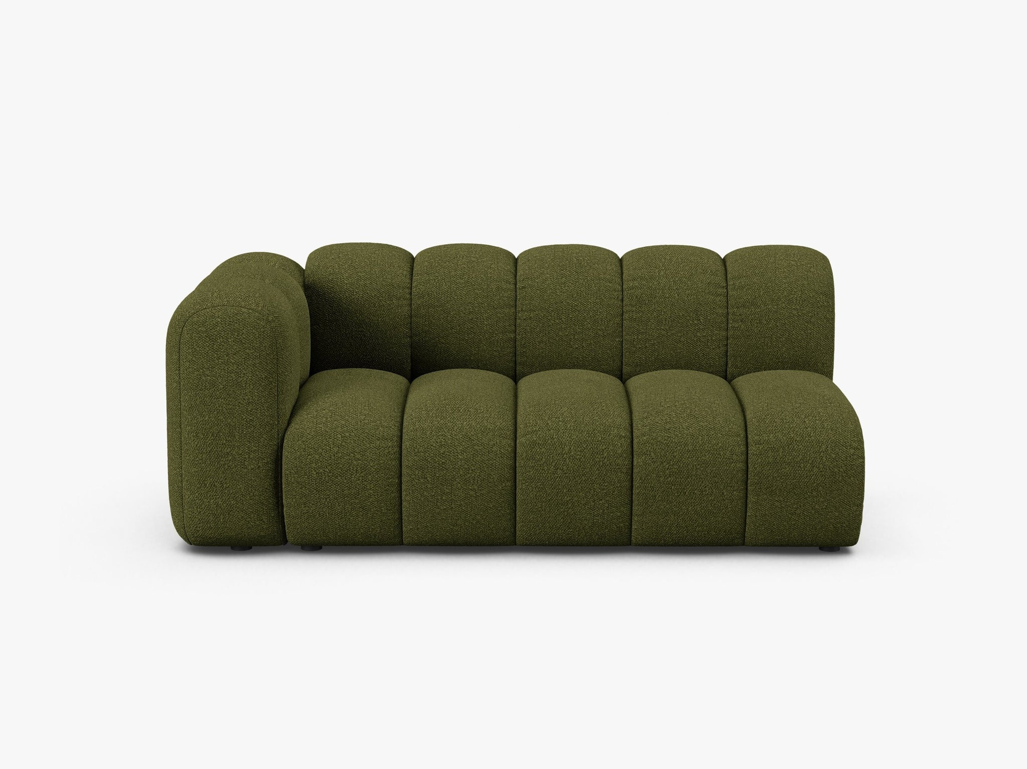 Micadoni-MIC_3SL_101_F1_LUPINE6 Modulo Lupine 3 posti con bracciolo in bouclé – L175 cm - immagine 1