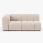 Modulo divano 3 posti Lupine con bracciolo in velluto Venus – L175 cm