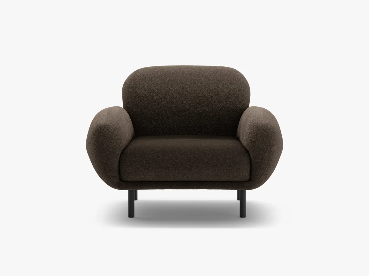 Poltrona Poppy in Bouclé Baloo – 72x90x82 cm - immagine 4
