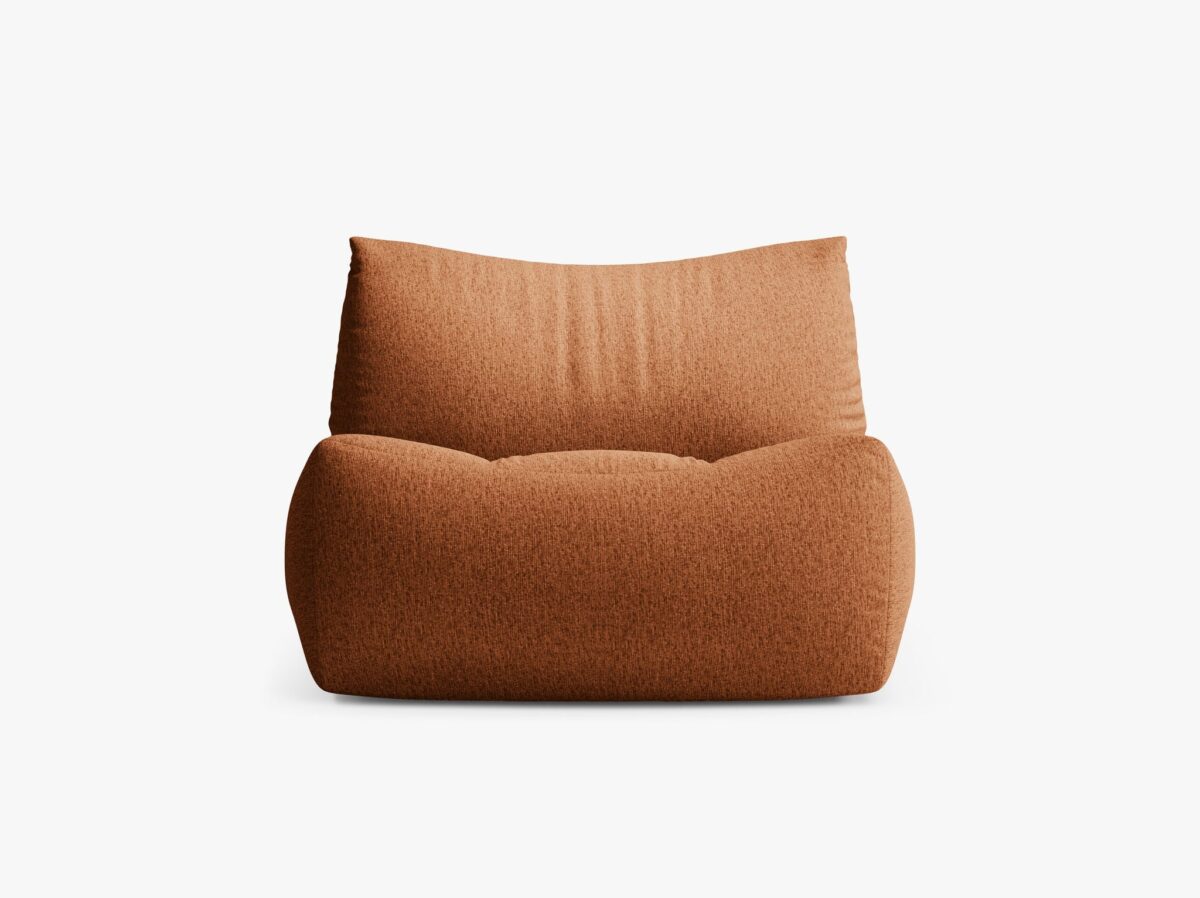 Poltrona Tove in tessuto chenille – 83x97x70 cm - immagine 4