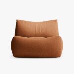 Poltrona Tove in tessuto chenille – 83x97x70 cm