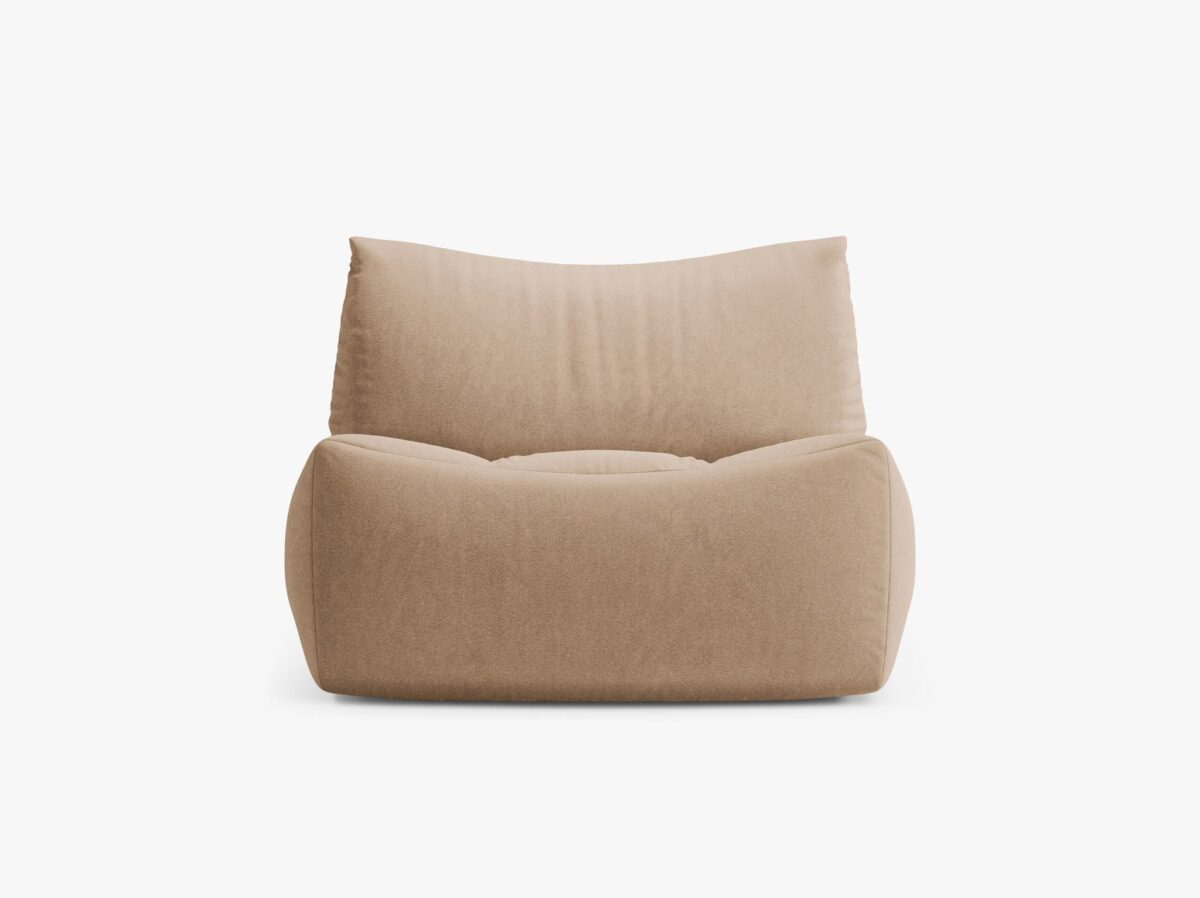Poltrona Tove in velluto – 83x97x70 cm - immagine 2