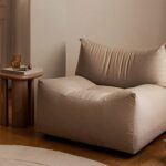 Poltrona Tove in velluto – 83x97x70 cm