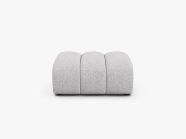 Pouf Lupine in bouclé – 92×95 cm