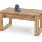 Tavolino da caffè rettangolare Nea rovere wotan – 110×60 cm