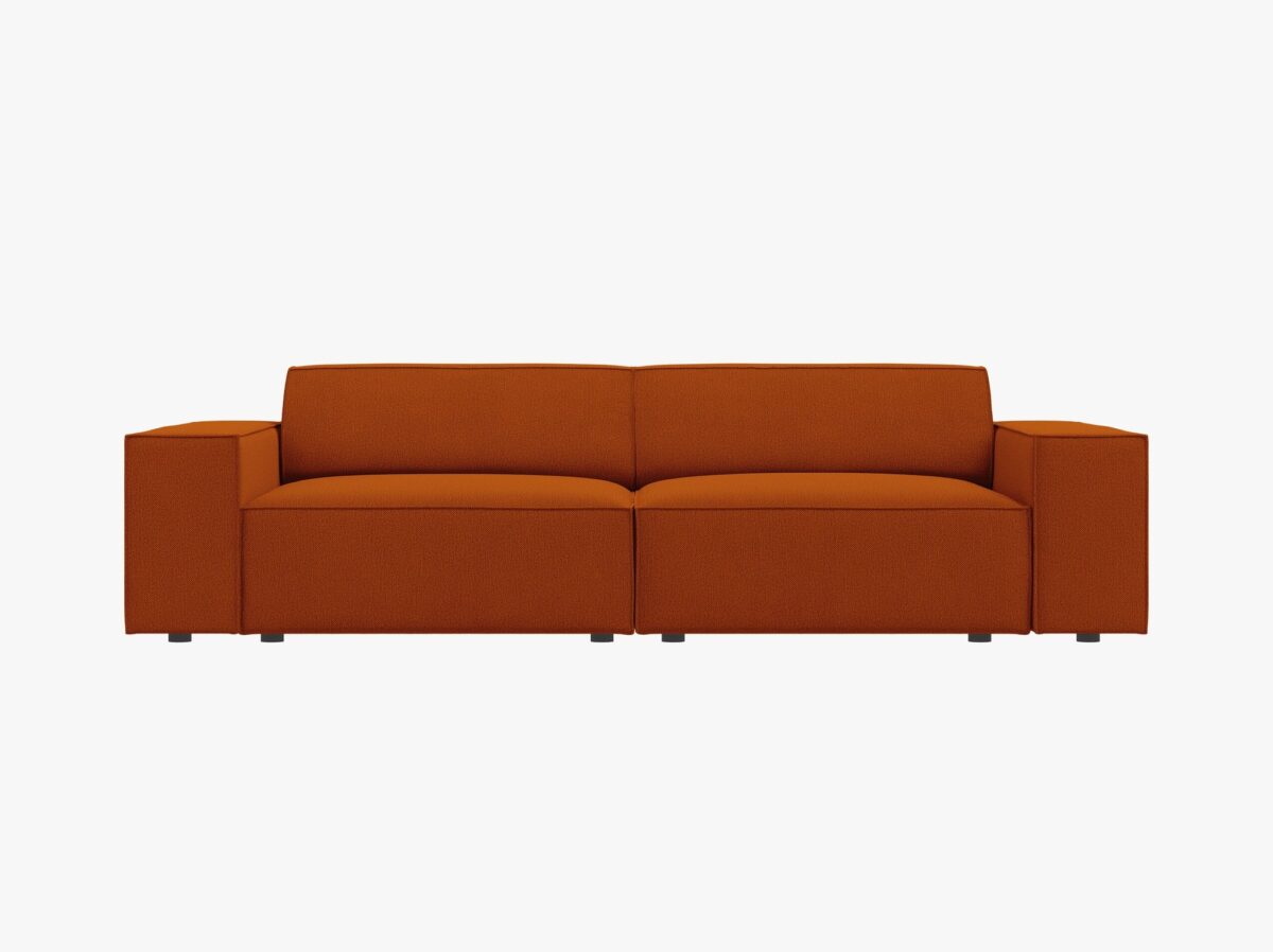 Divano modulare Jodie 3 posti in tessuto Megan – L204 cm - immagine 5