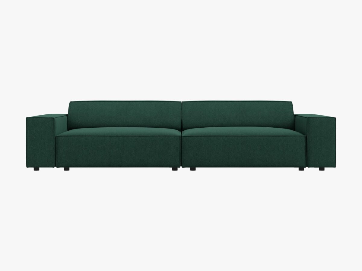 Divano modulare Jodie 4 posti in tessuto Megan – L244 cm - immagine 2