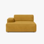 Modulo chaise longue Jodie con bracciolo in tessuto Liberty – L162 cm