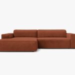 Divano angolare modulare Jodie in tessuto Liberty – L224 cm