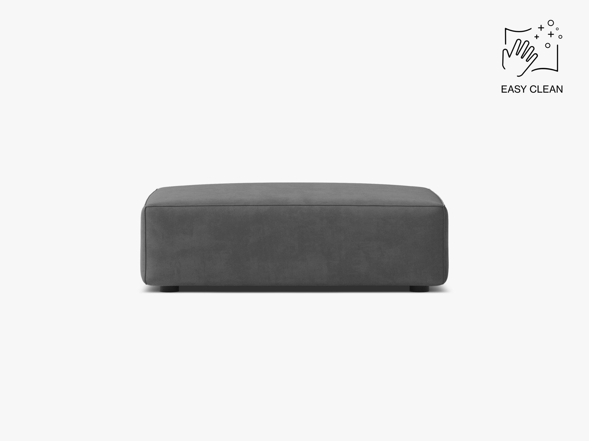 Micadoni-MIC_POUF_247_F1_JODIE9 Pouf modulare Jodie in velluto Venus – L99 cm - immagine 1