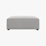 Pouf modulare Jodie in tessuto Megan – L99 cm