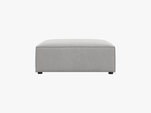 Pouf modulare Jodie in tessuto Megan – L99 cm