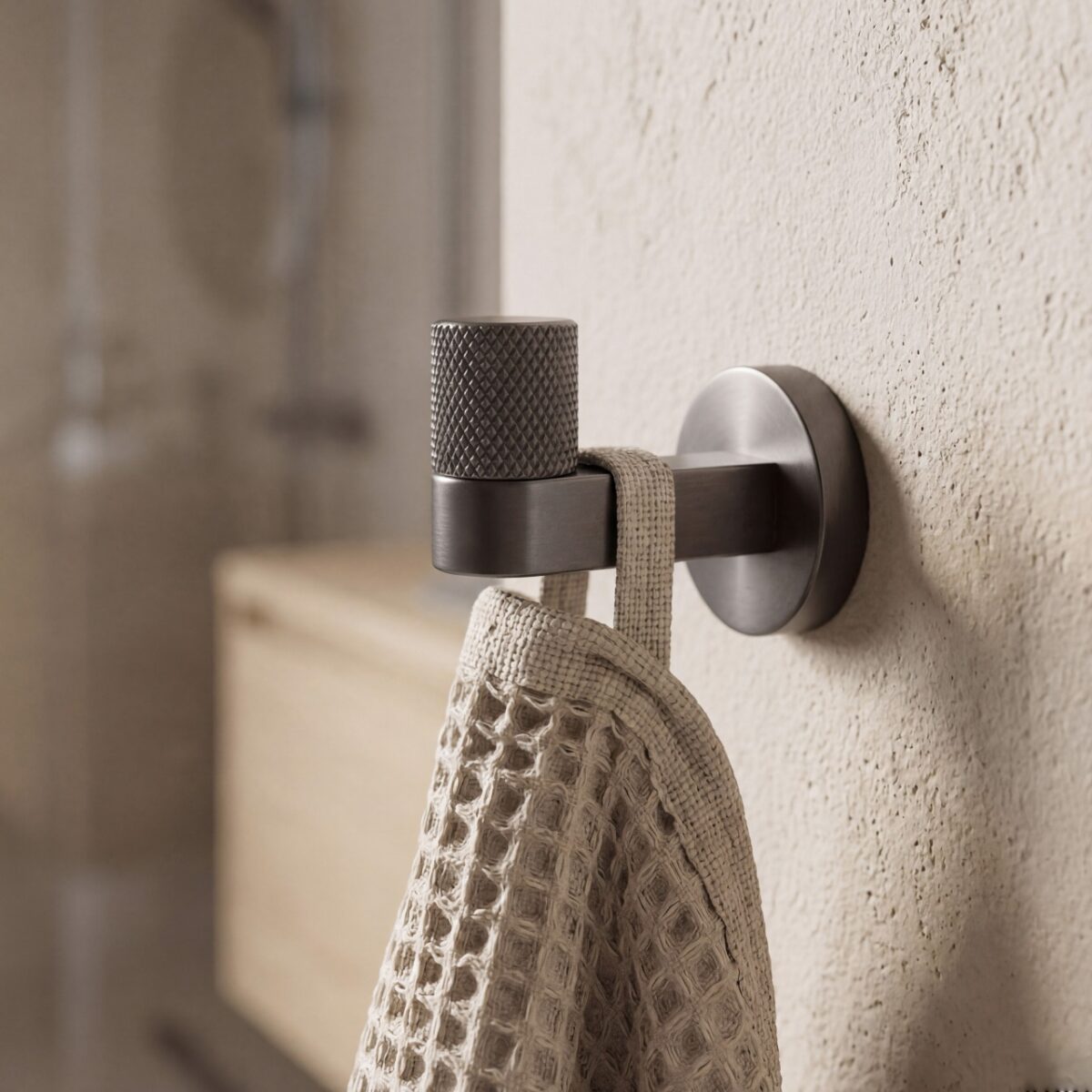 Gancio bagno ORI 39104 in titanio – 3,5x5,5x4,5 cm - immagine 3