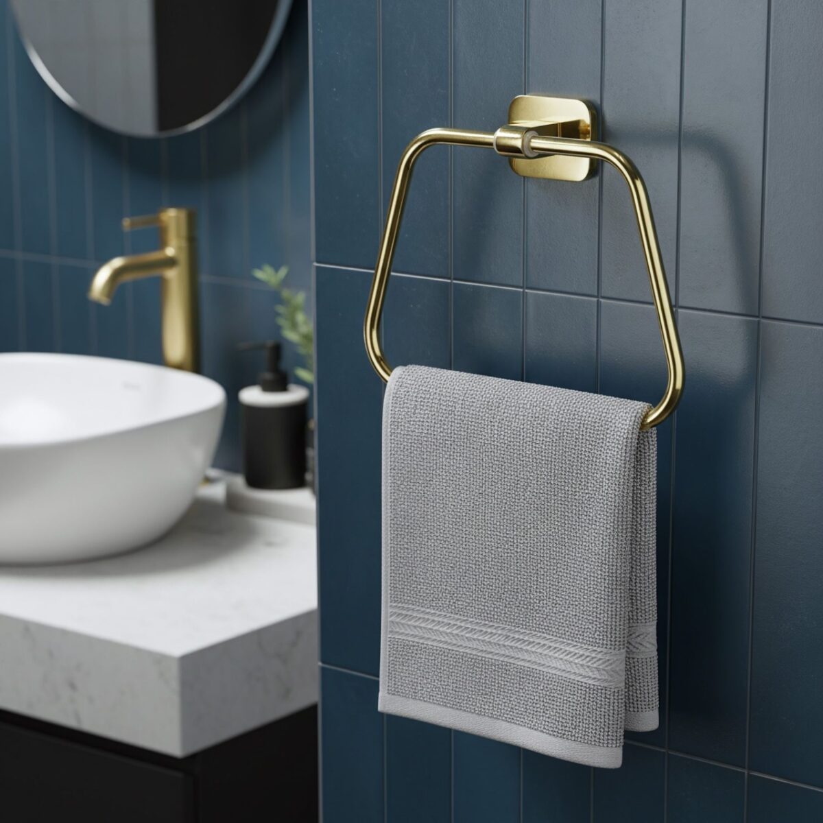 Portasalviette Nico 5910 – Oro Lucido - immagine 6