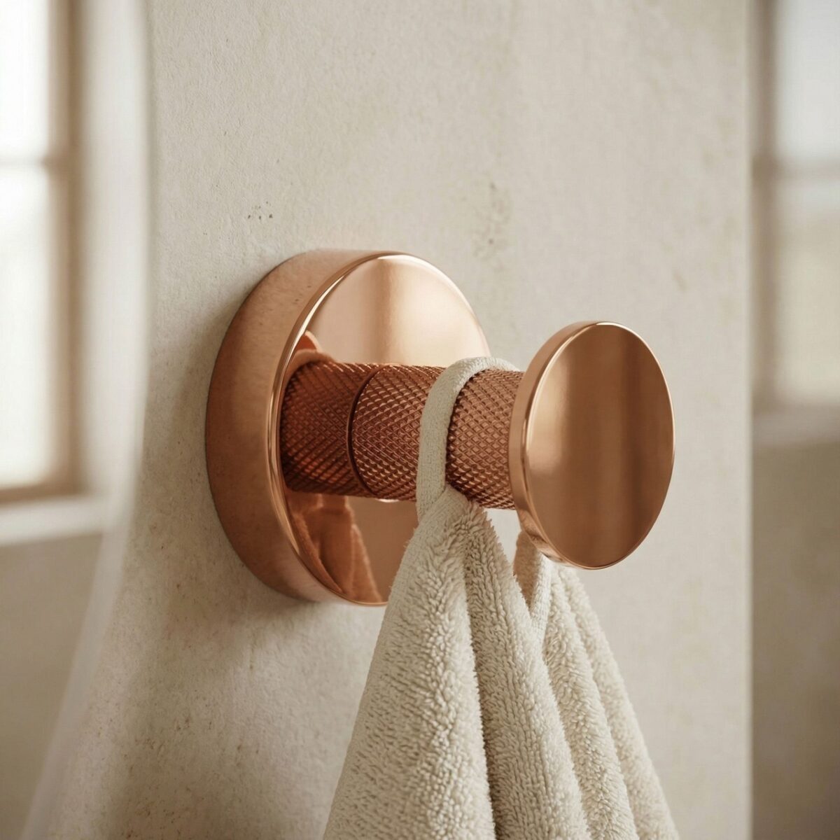 Gancio bagno Modern 6606A in rame – 5x5x5 cm - immagine 2