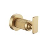 Gancio bagno Rivo 81304 in oro spazzolato – 4,2x6,5x4,2 cm