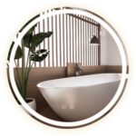 Specchio LED BAS – Ø100 cm