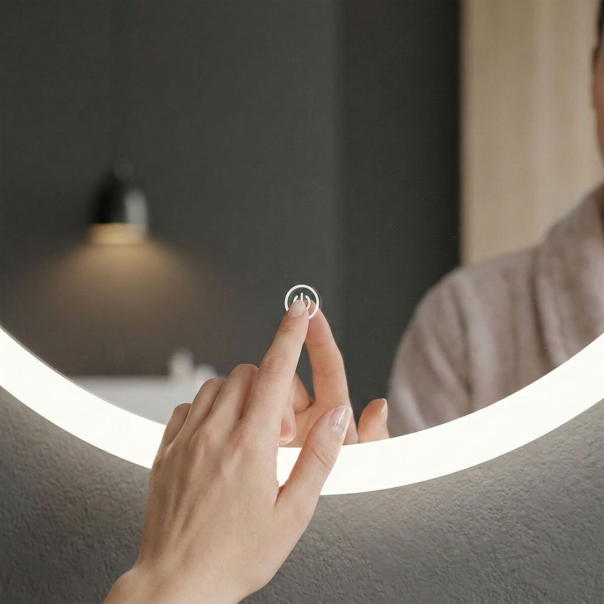 Specchio LED FFJ100 – Ø100 cm - immagine 4
