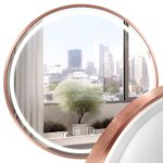 Specchio LED MMJ Brush Copper – Ø100 cm