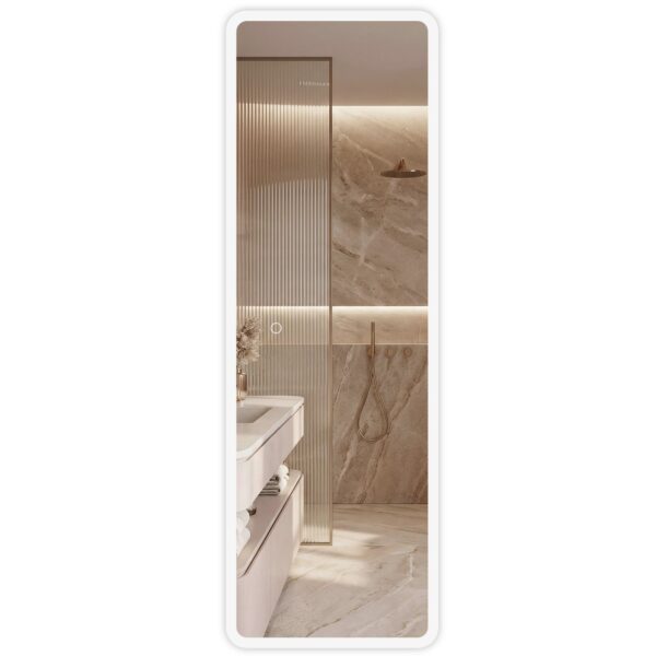 Specchio LED da parete MOL-SQ – 150x50 cm