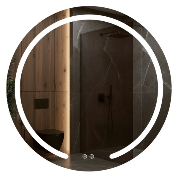 Specchio LED Modern – Ø70 cm