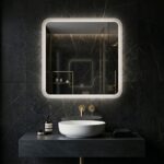 Specchio LED da parete TOP-2 – 70x70 cm