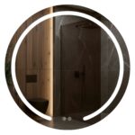 Specchio LED Modern – Ø90 cm