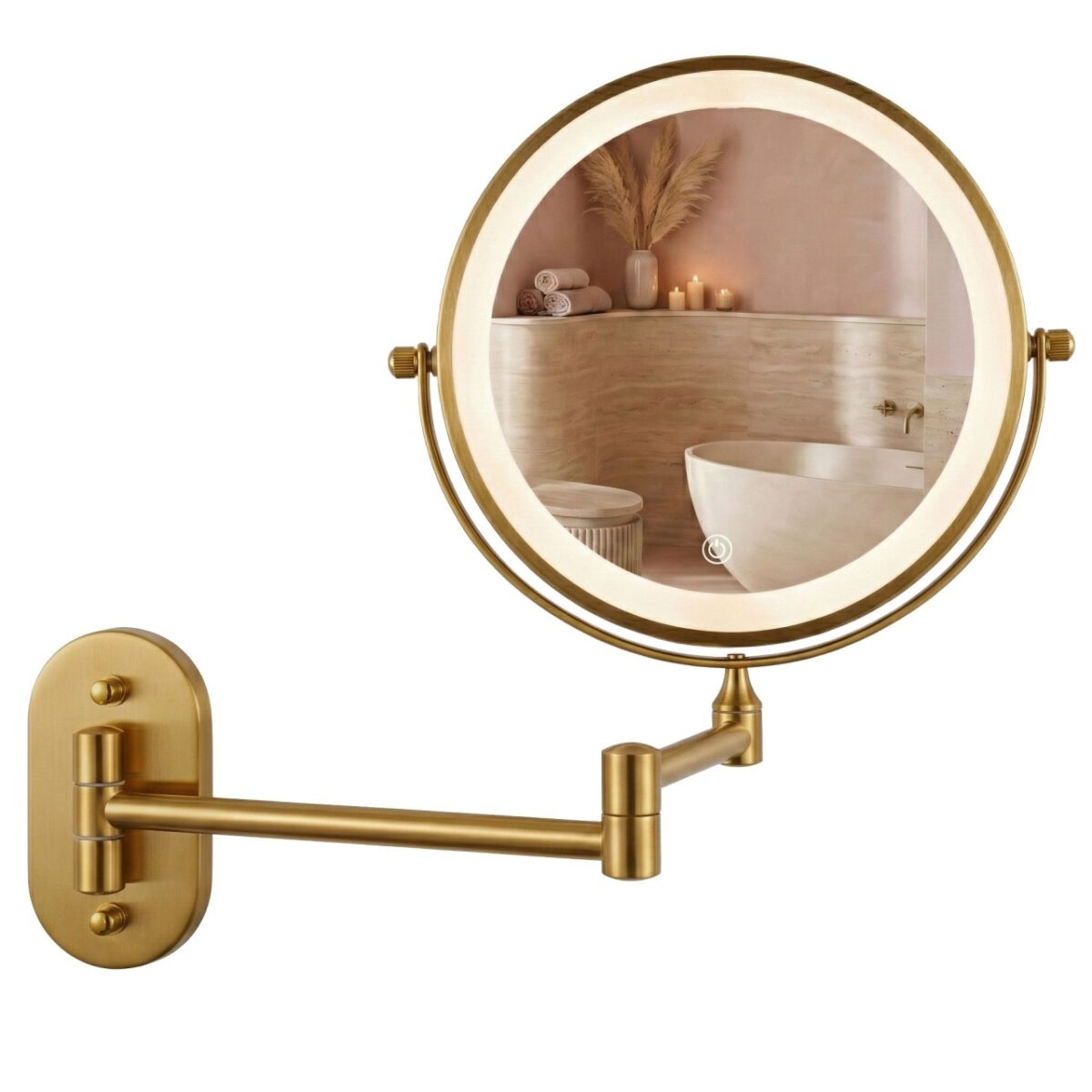 Specchio LED Glow Old Gold - immagine 2