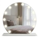 Specchio LED HOLLYWOOD White – Ø50 cm